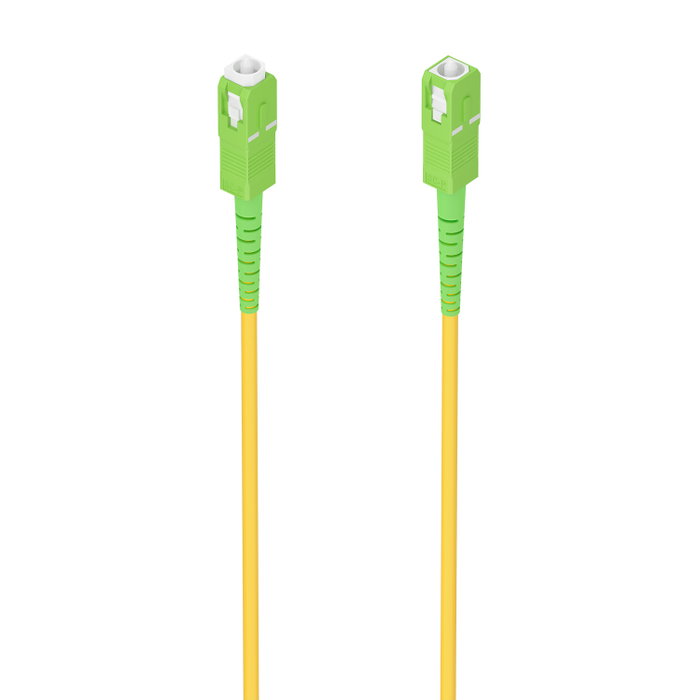 Aisens Latiguillo de Fibra Óptica G657A2 3.0 9/125 SMF Simplex SC/APC-SC/APC Amarillo 20m Aisens Latiguillo de Fibra Óptica G657A2 3.0 9/125 SMF Simplex SC/APC-SC/APC Amarillo 20m