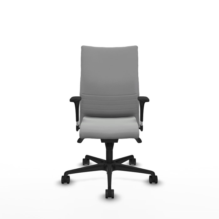 PIQUERAS Y CRESPO Silla Albacete Confidente con Mecanismo Sincro Gris Claro PIQUERAS Y CRESPO Silla Albacete Confidente con Mecanismo Sincro Gris Claro