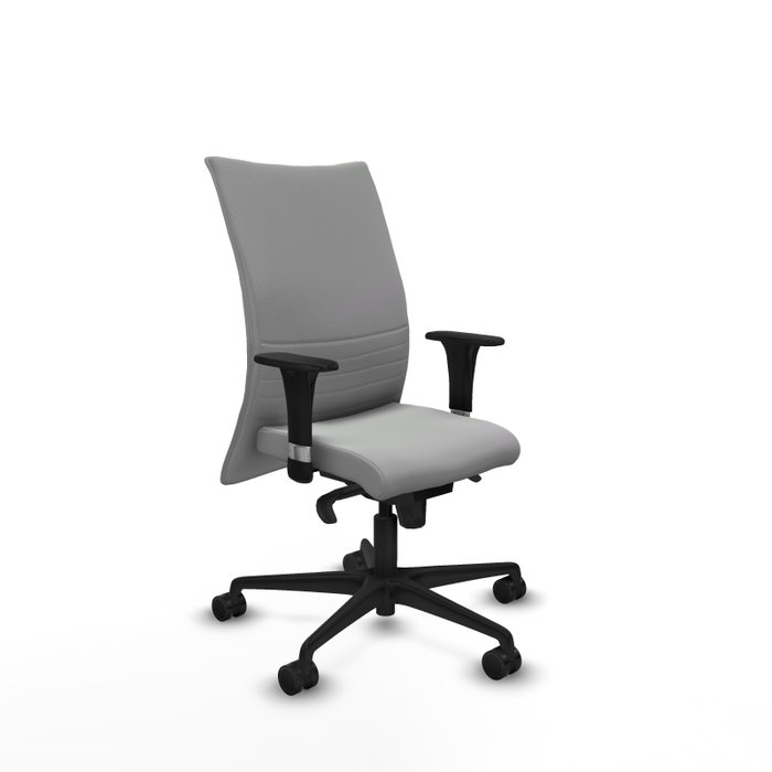 PIQUERAS Y CRESPO Silla Albacete Confidente con Mecanismo Sincro Gris Claro PIQUERAS Y CRESPO Silla Albacete Confidente con Mecanismo Sincro Gris Claro