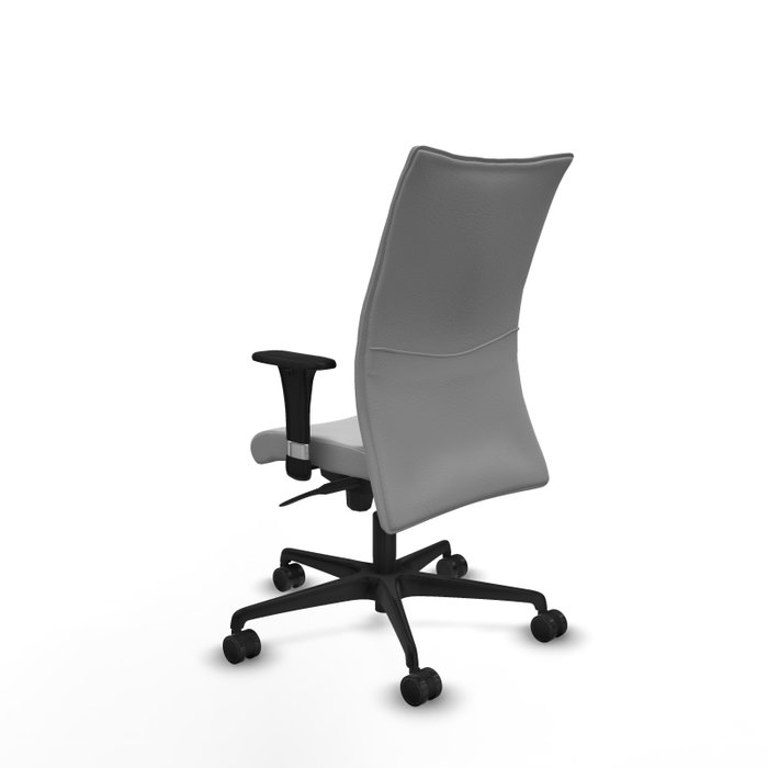 PIQUERAS Y CRESPO Silla Albacete Confidente con Mecanismo Sincro Gris Claro PIQUERAS Y CRESPO Silla Albacete Confidente con Mecanismo Sincro Gris Claro