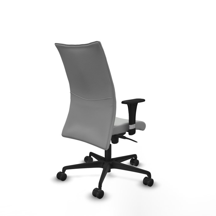 PIQUERAS Y CRESPO Silla Albacete Confidente con Mecanismo Sincro Gris Claro PIQUERAS Y CRESPO Silla Albacete Confidente con Mecanismo Sincro Gris Claro