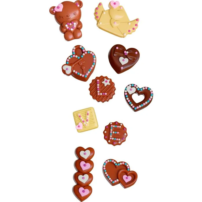 Lansay Mini Delights - Kit para Hacer Chocolate en Forma de Corazón - A Partir de 6 Años - AAAPP11036 Lansay Mini Delights - Kit para Hacer Chocolate en Forma de Corazón - A Partir de 6 Años - AAAPP11036
