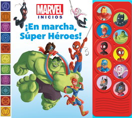 PI KIDS ¡EN MARCHA SÚPER HÉROES! MARVEL INICIOS