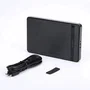 Globbaltec Caja externa para disco HDD/SSD 2.5 pulg USB 3.0 negro