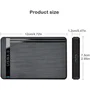 Globbaltec Caja externa para disco HDD/SSD 2.5 pulg USB 3.0 negro