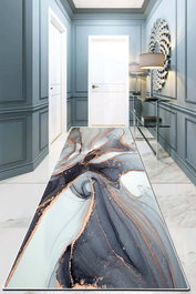 Conceptum Colore Misto Djt Alfombra 100% Poliéster Lavable a Máquina 120 x 180 cm