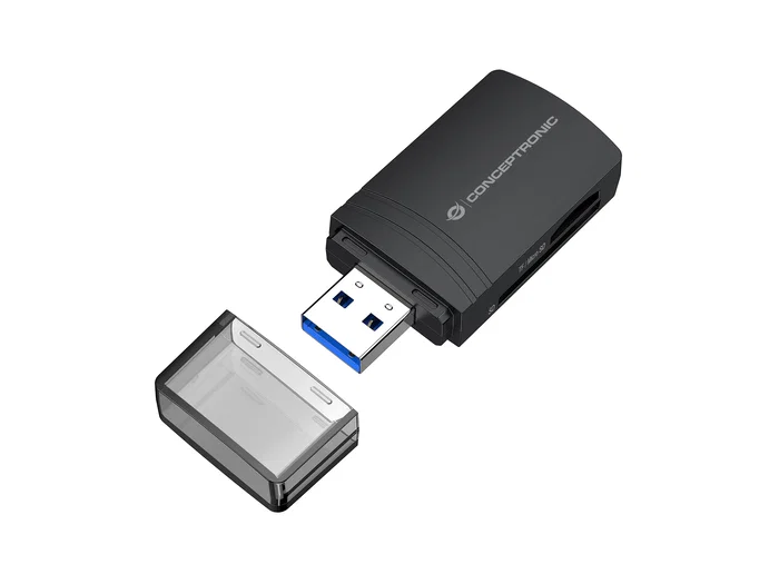 Conceptronic Lector de Tarjetas BIAN06B USB 3.2 Gen 1 Negro Conceptronic Lector de Tarjetas BIAN06B USB 3.2 Gen 1 Negro