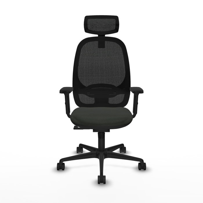 PIQUERAS Y CRESPO Silla de oficina Cilanco con mecanismo Sincro en Negro PIQUERAS Y CRESPO Silla de oficina Cilanco con mecanismo Sincro en Negro