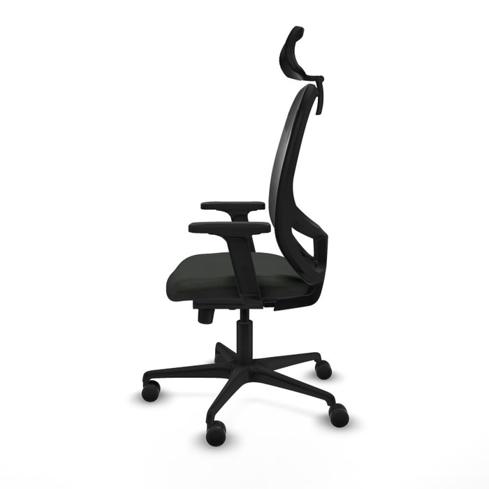 PIQUERAS Y CRESPO Silla de oficina Cilanco con mecanismo Sincro en Negro PIQUERAS Y CRESPO Silla de oficina Cilanco con mecanismo Sincro en Negro