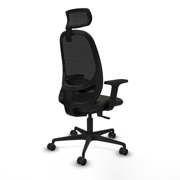 PIQUERAS Y CRESPO Silla de oficina Cilanco con mecanismo Sincro en Negro PIQUERAS Y CRESPO Silla de oficina Cilanco con mecanismo Sincro en Negro