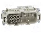 WIELAND Conector HDC macho de 10 pines (4+6) tamaño 16