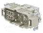 WIELAND Conector HDC macho de 10 pines (4+6) tamaño 16