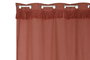 DKD Home Decor Cortina Boho Fleky23 Terracota 260 x 260 x 140 cm Poliéster