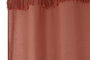 DKD Home Decor Cortina Boho Fleky23 Terracota 260 x 260 x 140 cm Poliéster