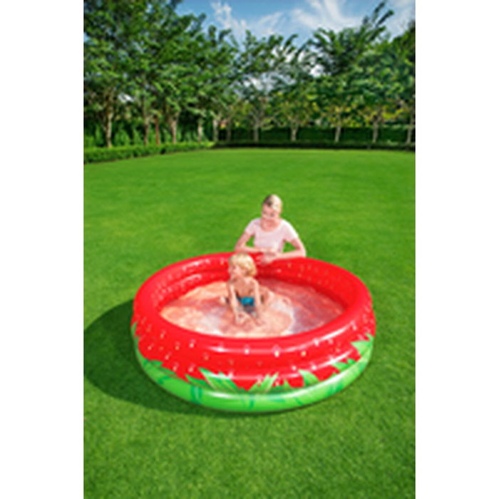 Bestway Piscina Hinchable Infantil 3 Aros Fresa 168x38 cm +2 Años Jardin 51145 Bestway Piscina Hinchable Infantil 3 Aros Fresa 168x38 cm +2 Años Jardin 51145
