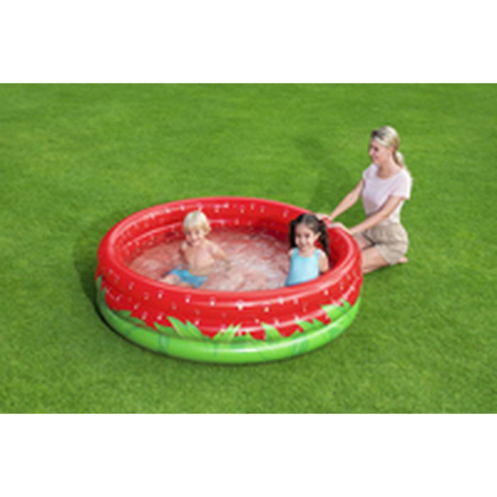 Bestway Piscina Hinchable Infantil 3 Aros Fresa 168x38 cm +2 Años Jardin 51145 Bestway Piscina Hinchable Infantil 3 Aros Fresa 168x38 cm +2 Años Jardin 51145