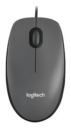 Logitech Mouse M90 USB Type-A Gris