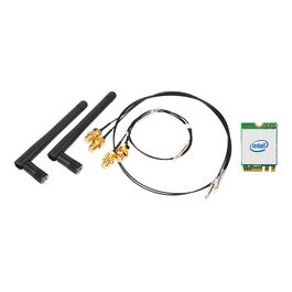 Shuttle WLN-M1 Kit WLAN/Bluetooth M.2 Intel Wi-Fi 6 802.11ax Bluetooth 5.2 Interno PCI Express Universal para PC/Portátil