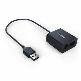 Yealink EHS40 Adaptador de Interfaz Negro