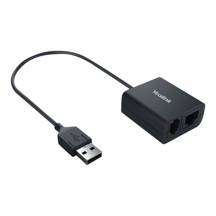 Yealink EHS40 Adaptador de Interfaz USB 2.0 RJ-45 RJ-9