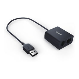 Yealink EHS40 Adaptador de Interfaz para Auriculares Inalámbricos VoIP Compatible con T5 Series