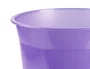 Liderpapel Papelera Plastico Lavanda Translucido 13 Litros 275x285 mm