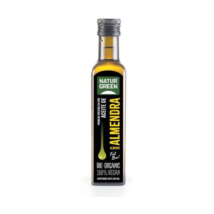 NATURGREEN Aceite de almendra 1ª presión en frío BIO 250ml