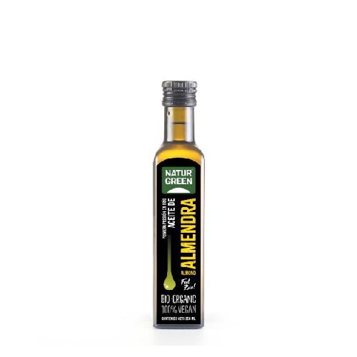 NATURGREEN Aceite de almendra 1ª presión en frío BIO 250ml