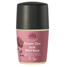 URTEKRAM Desodorante Roll-On Soft Wild Rose 50Ml Eco Vegan