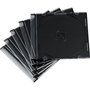 Hama SlimLine Cajas para CD, Pack de 50 unidades, Transparente/Negro