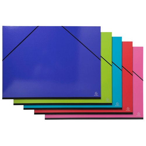 Carpeta De Dibujo Exacompta Iderama Carton C/Gomas Sin Solapas 52X72Cm Surtidas (5 Col.) (Set de 5) Carpeta De Dibujo Exacompta Iderama Carton C/Gomas Sin Solapas 52X72Cm Surtidas (5 Col.) (Set de 5)