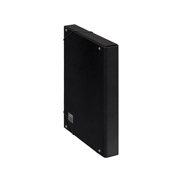 Dohe Caja de proyectos de cartón forrado negro 245x350mm Dohe Caja de proyectos de cartón forrado negro 245x350mm
