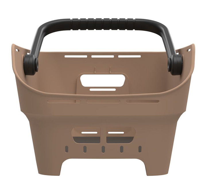 Basil Cesta Trasera Cento Neo 21L Sintético Reciclado para Bicicletas Urbanas y Eléctricas