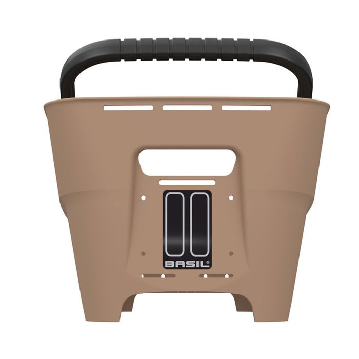 Basil Cesta Trasera Cento Neo 21L Sintético Reciclado para Bicicletas Urbanas y Eléctricas