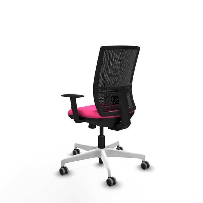 PIQUERAS Y CRESPO Silla de oficina Yunquera Rosa y Negro PIQUERAS Y CRESPO Silla de oficina Yunquera Rosa y Negro