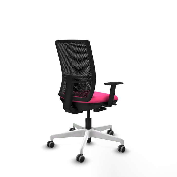 PIQUERAS Y CRESPO Silla de oficina Yunquera Rosa y Negro PIQUERAS Y CRESPO Silla de oficina Yunquera Rosa y Negro