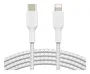 Belkin CAA004BT2MWH Cable de conector Lightning a USB-C, 2 metros, Blanco, Conectores rectos macho, Certificado MFi