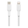 Belkin Cable Boost Charge USB-C a Lightning 2 m Blanco Trenzado