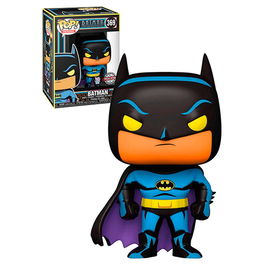 Funko Pop DC Black Light Batman Figura de Vinilo de 9 cm con Caja Original - Brilla en la Oscuridad