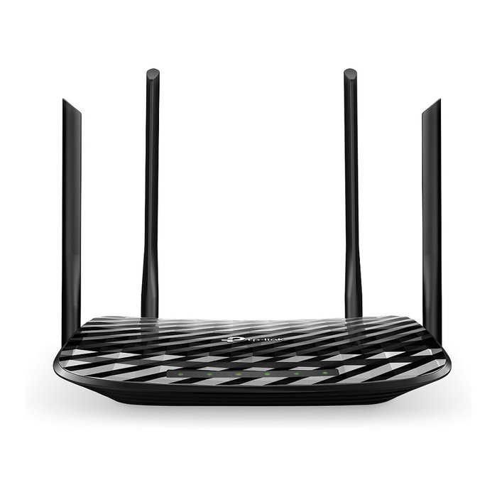 TP-Link Archer A6 Router Inalámbrico Wi-Fi 5 AC1200 Doble Banda, 5 Puertos Gigabit Ethernet, 5 Antenas, Negro TP-Link Archer A6 Router Inalámbrico Wi-Fi 5 AC1200 Doble Banda, 5 Puertos Gigabit Ethernet, 5 Antenas, Negro