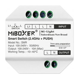 Miboxer LED Wifi Smart Switch WiFi + 2,4G + Push Milight/Miboxer