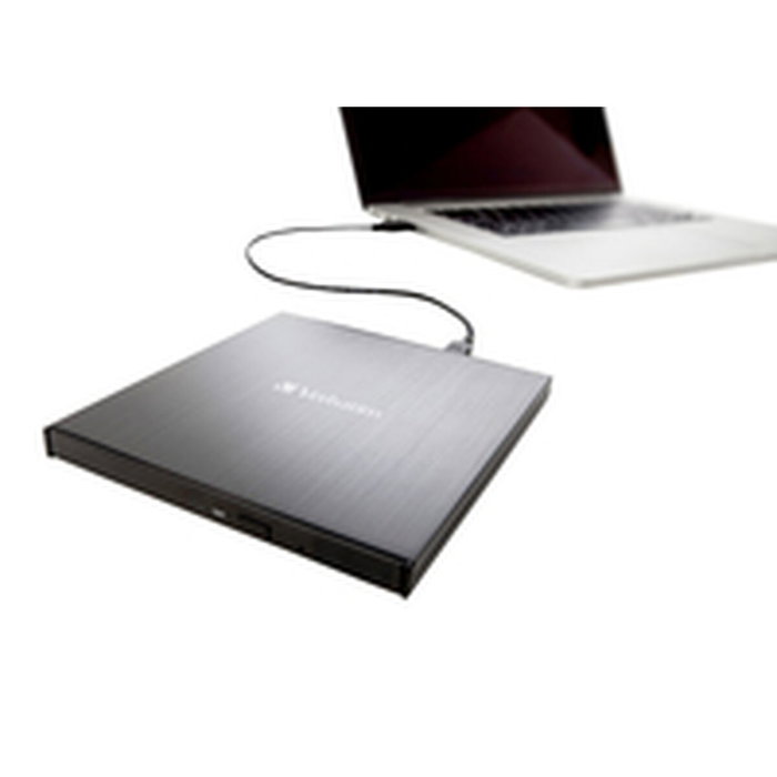 Verbatim Grabador Slimline Blu-ray Externo USB-C Ultra HD 4K