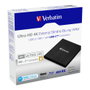 Verbatim 43888 Slimline Blu-ray Writer USB-C Ultra HD 4K