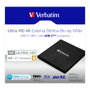 Verbatim 43888 Slimline Blu-ray Writer USB-C Ultra HD 4K