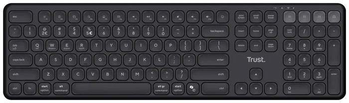 Trust VAIYA Teclado Multidispositivo Inalámbrico Layout US Trust VAIYA Teclado Multidispositivo Inalámbrico Layout US