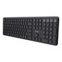 Trust VAIYA Teclado Inalámbrico 100% Full-size Negro