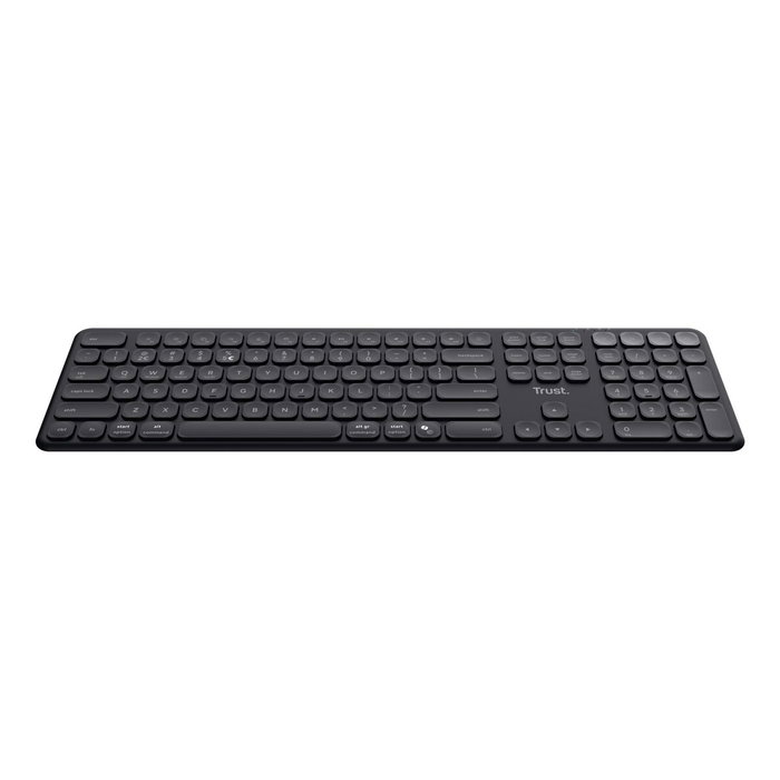 Trust VAIYA Teclado Inalámbrico 100% Full-size Negro