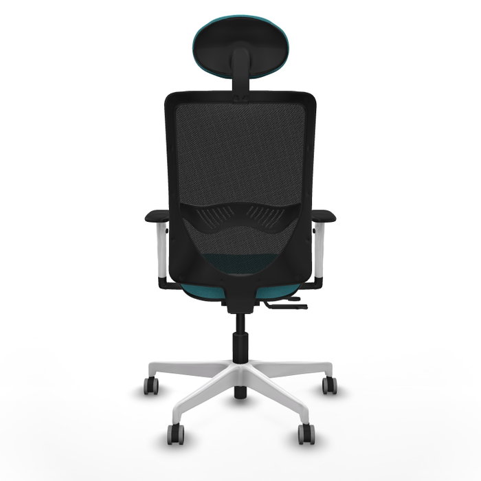 PIQUERAS Y CRESPO Silla de oficina Zulema con mecanismo Sincro/Traslack, Turquesa y Negro PIQUERAS Y CRESPO Silla de oficina Zulema con mecanismo Sincro/Traslack, Turquesa y Negro
