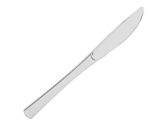 Kinvara Set 12 Cuchillo Plástico Plateado 10x26x1 cm (Set de 48) Kinvara Set 12 Cuchillo Plástico Plateado 10x26x1 cm (Set de 48)