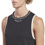 Camiseta para Mujer sin Mangas Reebok Rie Negro
